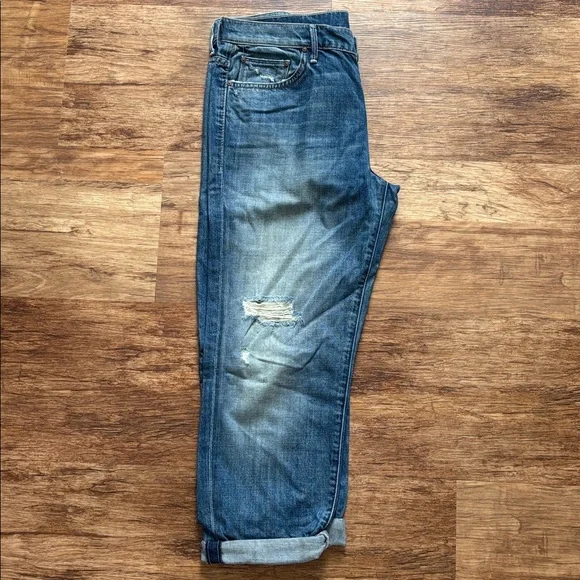 Mother distressed boyfriend jeans. - Picture 2 of 7